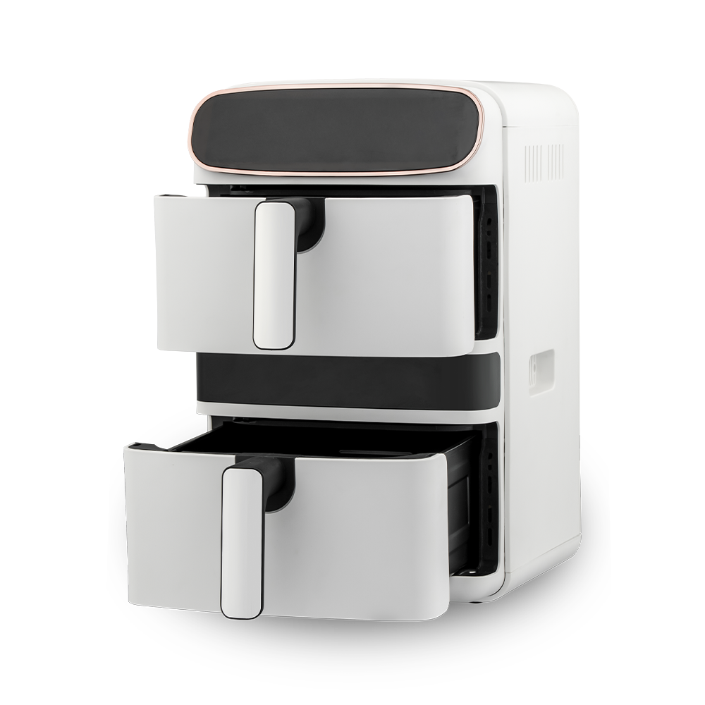 เครื่องทอดอากาศแบบ Double Stacks พร้อมมอเตอร์ BLDC