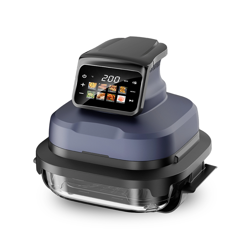 เครื่องทอดอากาศ All-in-One พร้อมหม้อปรุงอาหาร 3 ใบ